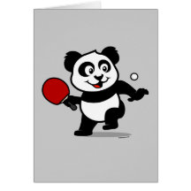 Tischtennis-Panda Karte