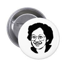 Tita Cory Aquino Anstecknadelbuttons
