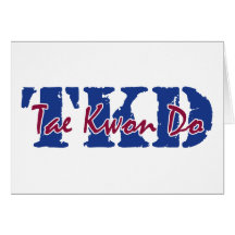 TKD Taekwondo Grußkarten