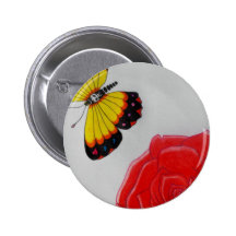 Tod pirscht Schönheits-Geschenk-Produktserie an Buttons