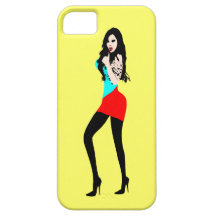 ♔♥°•Tödlicher heißer Vampirs-Mädchen iPhone 5 Fall iPhone 5 Schutzhülle
