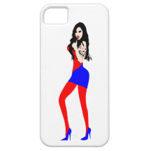 ♔♥°•Tödlicher heißer Vampirs-Mädchen iPhone 5 Fall Hülle Fürs iPhone 5