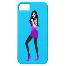 ♔♥°•Tödlicher heißer Vampirs-Mädchen iPhone 5 Fall Hülle Fürs iPhone 5