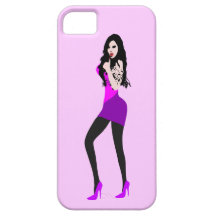 ♔♥°•Tödlicher heißer Vampirs-Mädchen iPhone 5 Fall iPhone 5 Etui