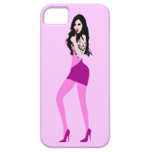 ♔♥°•Tödlicher heißer Vampirs-Mädchen iPhone 5 Fall Hülle Fürs iPhone 5
