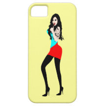 ♔♥°•Tödlicher heißer Vampirs-Mädchen iPhone 5 Fall iPhone 5 Schutzhüllen