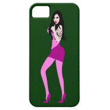 ♔♥°•Tödlicher heißer Vampirs-Mädchen iPhone 5 Fall Etui Fürs iPhone 5