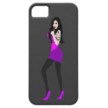♔♥°•Tödlicher heißer Vampirs-Mädchen iPhone 5 Fall iPhone 5 Cover