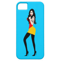 ♔♥°•Tödlicher heißer Vampirs-Mädchen iPhone 5 Fall iPhone 5 Hüllen