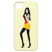 ♔♥°•Tödlicher heißer Vampirs-Mädchen iPhone 5 Fall iPhone 5 Schutzhüllen
