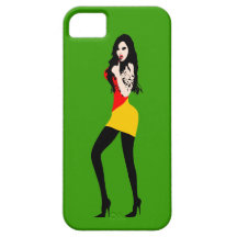 ♔♥°•Tödlicher heißer Vampirs-Mädchen iPhone 5 Fall iPhone 5 Schutzhüllen