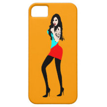 ♔♥°•Tödlicher heißer Vampirs-Mädchen iPhone 5 Fall iPhone 5 Schutzhülle