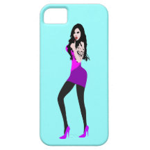 ♔♥°•Tödlicher heißer Vampirs-Mädchen iPhone 5 Fall iPhone 5 Cover