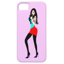 ♔♥°•Tödlicher heißer Vampirs-Mädchen iPhone 5 Fall iPhone 5 Schutzhülle