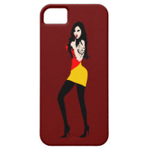 ♔♥°•Tödlicher heißer Vampirs-Mädchen iPhone 5 Fall iPhone 5 Hülle