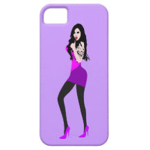 ♔♥°•Tödlicher heißer Vampirs-Mädchen iPhone 5 Fall iPhone 5 Hüllen