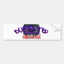 Tollpatsch Dänemarks DUBSTEP DnB Reggae Galvano-Pa Auto Sticker
