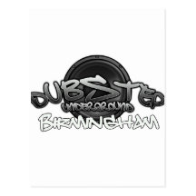 Tollpatsch-Schmutz Reggae Electro Birminghams Groß Postkarten