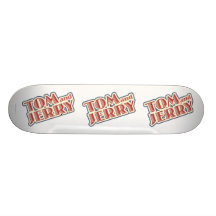 Tom- und Jerry-Logo Bedruckte Skateboarddecks