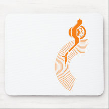 Ton-Arm - Disc-Jockey-Musik-Vinyl DJ Djing Mauspads