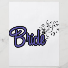ToonDoveBrideInd Personalisierte Flyer