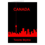 Toronto-Skyline Grußkarte
