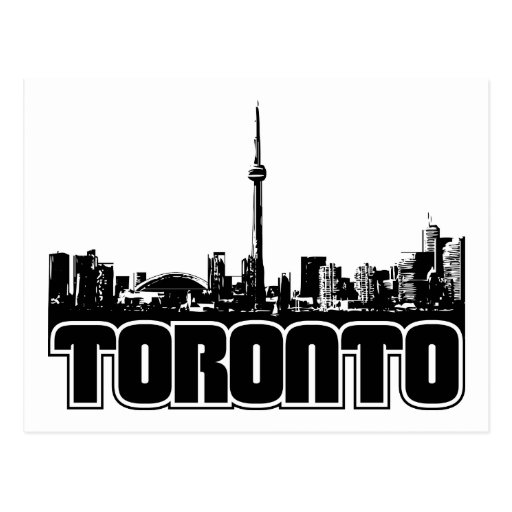 Toronto-Skyline Postkarte