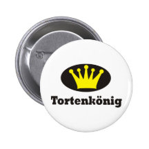 Tortenkönig Anstecknadel