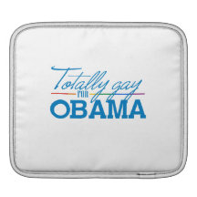 Total homosexuell für Obama iPad Sleeve