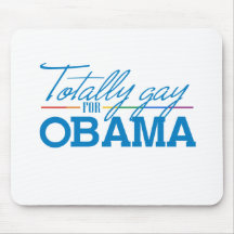 Total homosexuell für Obama Mauspads