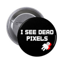 Tote Pixel Sarahs Marshall Anstecknadelbutton