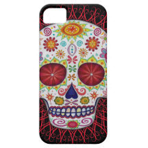 Totenkopf aus Zucker. Sugar Skull. iPhone 5 Hülle