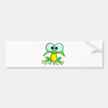 Totty das Froglet Autoaufkleber