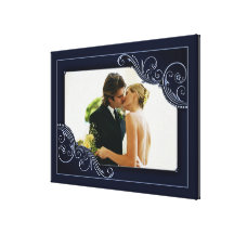 Touch von Eleganz Leinwand Druck