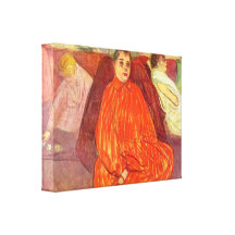 Toulouse-Lautrec - in den Salon-Divas Leinwanddrucke