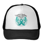 Tourettes Syndrom-Schmetterling 3 Baseballcap