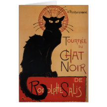 Tournée du Chat Noir, Théophile Steinlen Karte