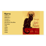 Tournée du Chat Noir, Theophile Steinlen Visitenkartenvorlagen