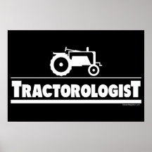Tractorologist - Traktor Posterdrucke