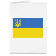 Traditionelle Flagge Ukraine Karte