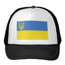 Traditionelle Flagge Ukraine Kult Cap