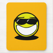 Tragende Anteile des sehr glücklichen smiley Mauspads