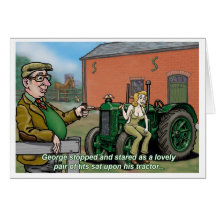 Traktor-Karten-Onkel George