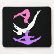 Trampoline Gymnast mousepad