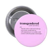 TRANSGENDERED (Definition) Anstecknadel