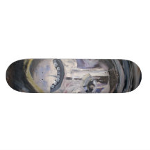 Trauriges Mädchen Individuelle Skateboarddecks
