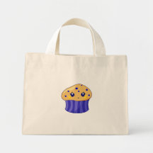 Trauriges Muffin Leinentasche