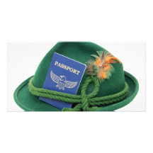 TravelsAbroad053109 Personalisierte Foto Karte
