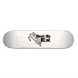 Treffen Sie mein ex Personalisiertes Skatedeck
