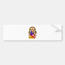 Treten Sie nicht auf Georgia Autosticker